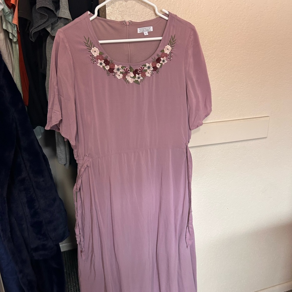 Purple Church Dress Wedding Guest